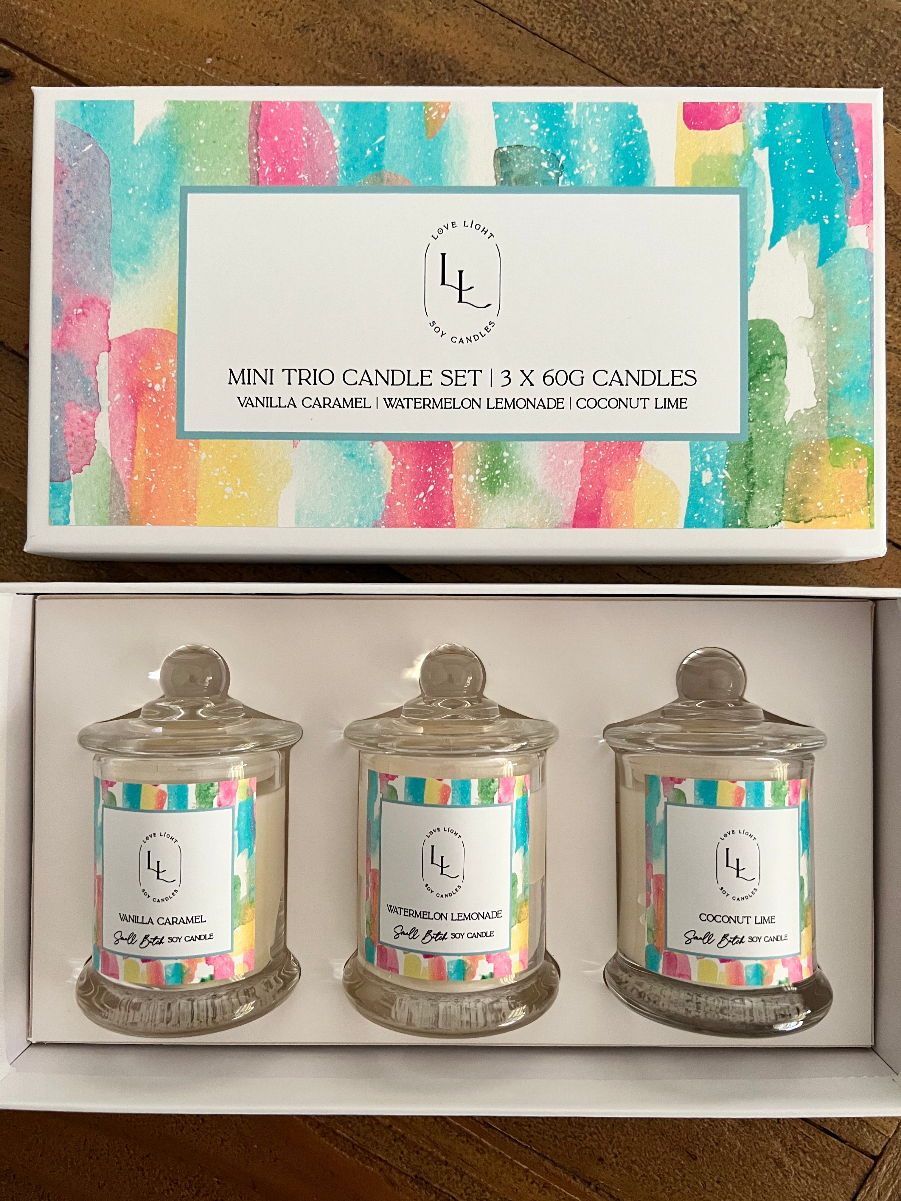 Favourites Box Love Light Soy Candles